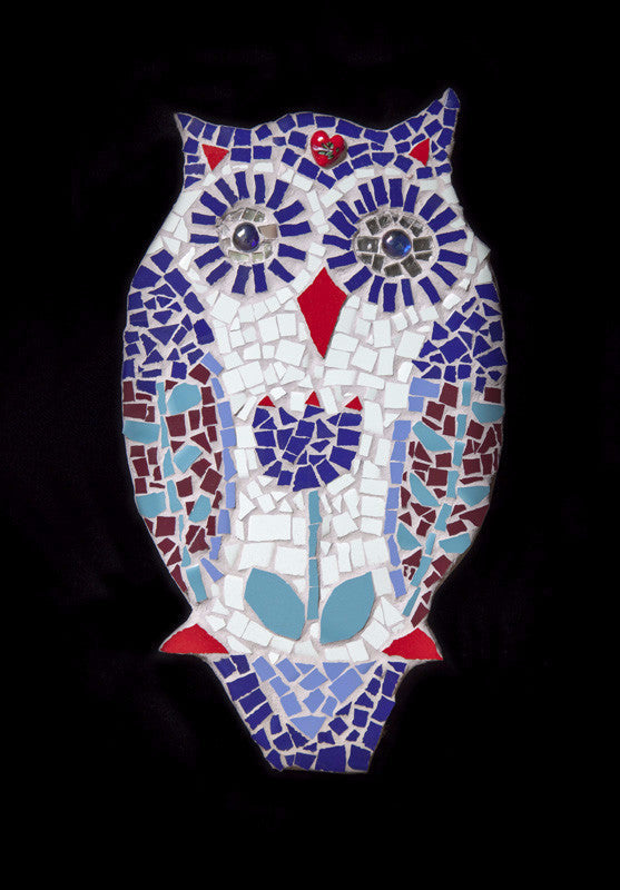 Owl Mosaic - Art by Anne