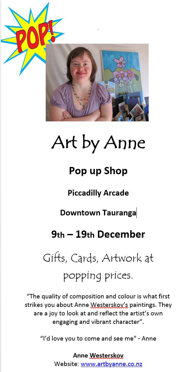 Art By Anne Pop Up Shop (9th-19th December)